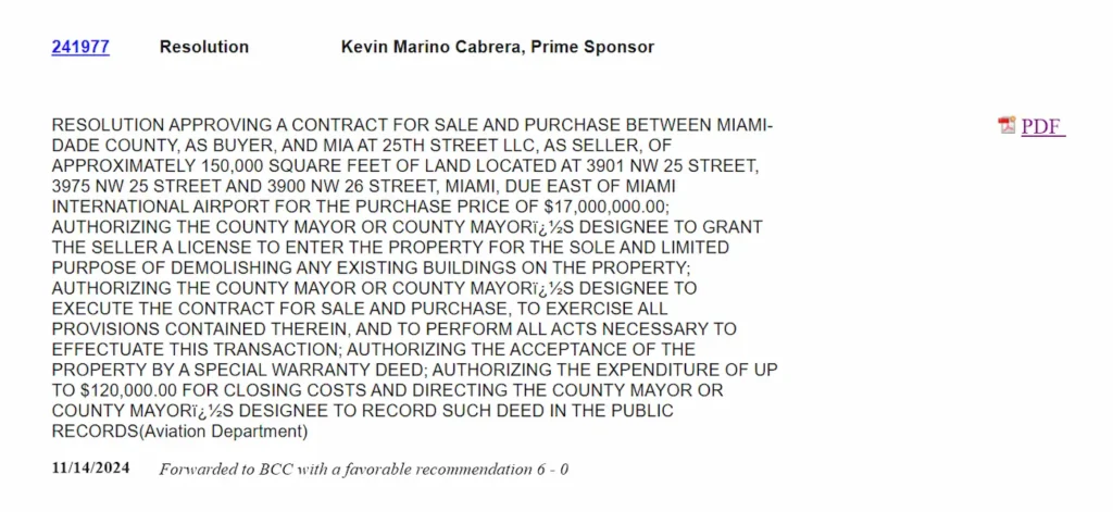 Lack of Transparency and Priorities in Miami-Dade County 3 Lack of Transparency and Priorities in Miami-Dade County