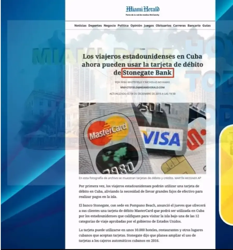 Desalojos & Tramas Financieras & el Rol de las Autoridades en Miami-Dade. 2025 3 stonegate bank 1