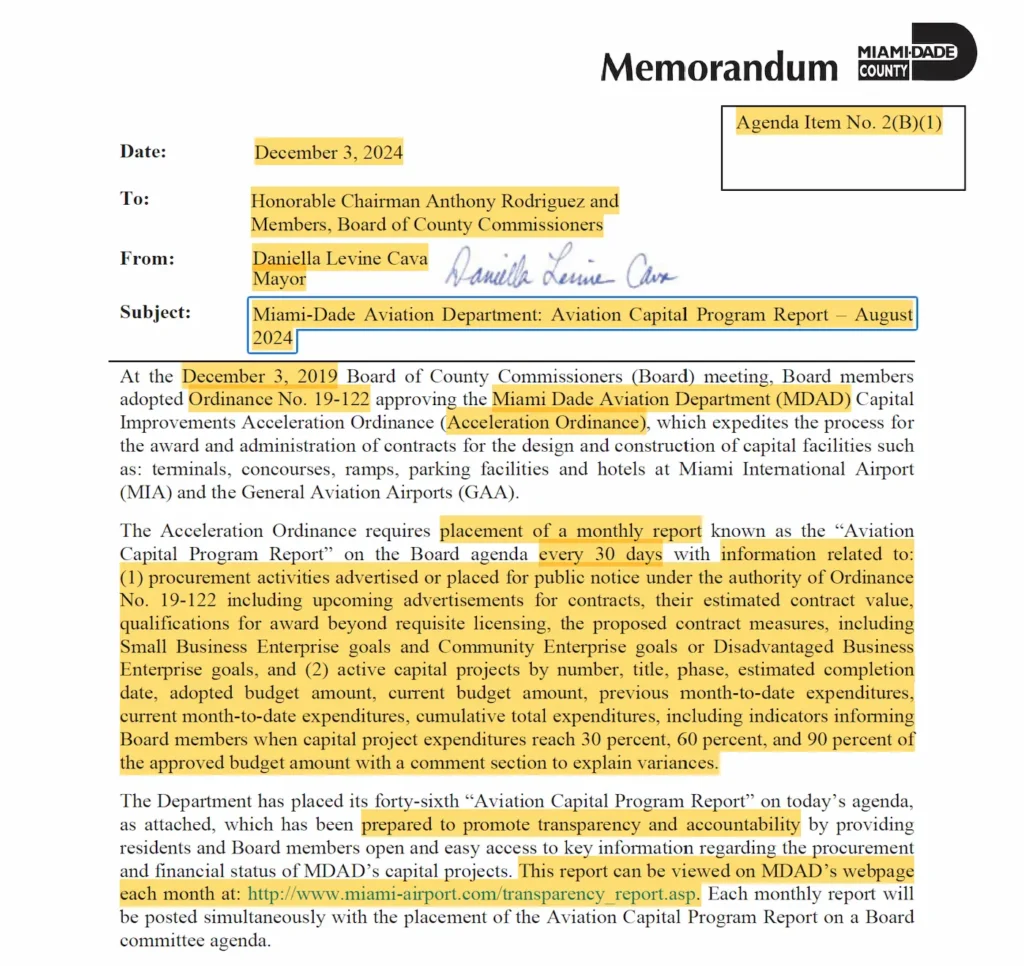 Kevin Marino Cabrera and Daniella Levine Cava and Modified Ordinance No. 19-122. Objectives? 5 Kevin Marino Cabrera and Daniella Levine Cava and Modified Ordinance No. 19-122. Objectives?