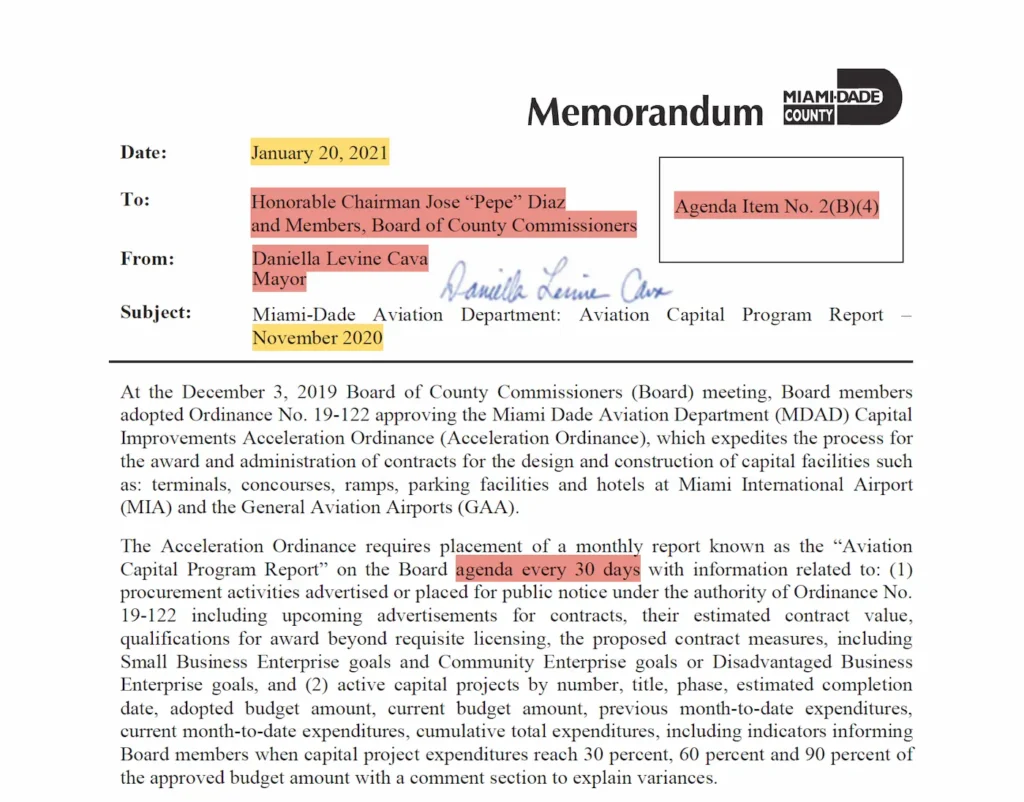 Kevin Marino Cabrera and Daniella Levine Cava and Modified Ordinance No. 19-122. Objectives? 9 Kevin Marino Cabrera and Daniella Levine Cava and Modified Ordinance No. 19-122. Objectives?