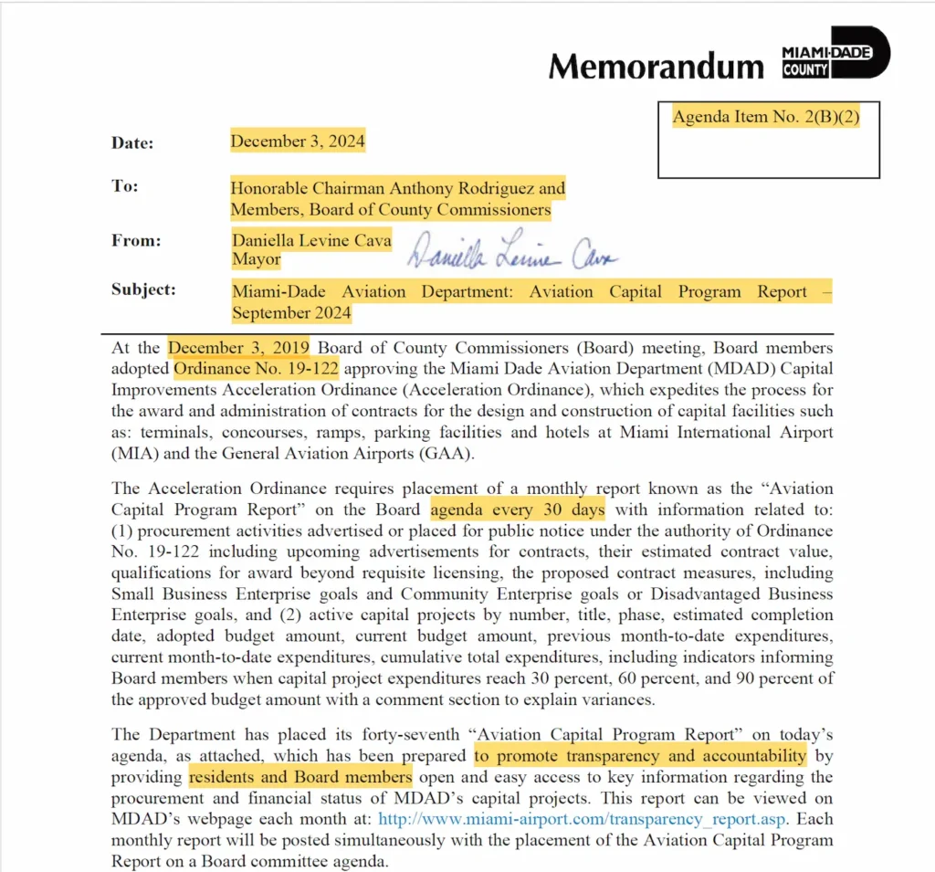 Kevin Marino Cabrera and Daniella Levine Cava and Modified Ordinance No. 19-122. Objectives? 11 Kevin Marino Cabrera and Daniella Levine Cava and Modified Ordinance No. 19-122. Objectives?