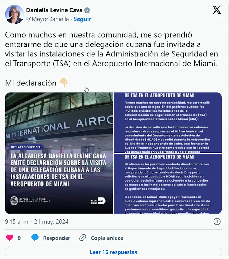 Miami-Dade - Florida - USA: A Refuge for Cuban Agents Under a Permissive Law? 12 Miami-Dade - Florida - USA: A Refuge for Cuban Agents Under a Permissive Law?