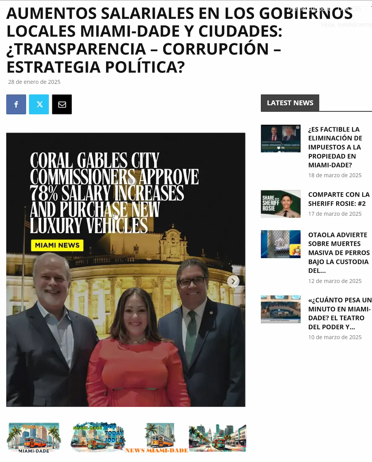 Corrupción y Crisis Política en Coral Gables: Una Ciudad Dividida 14 Corrupción y Crisis Política en Coral Gables: Una Ciudad DivididaCorruption and Political Crisis in Coral Gables: A Divided City