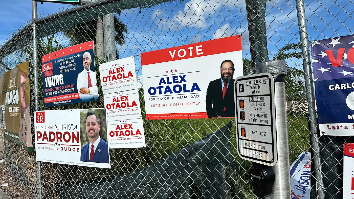 Democracia Manipulada: La Guerra de Carteles y la Oscura Estrategia Electoral en Miami-Dade. 2024 & 2025 9 Democracia Manipulada: La Guerra de Carteles y la Oscura Estrategia Electoral en Miami-Dade. 2024 & 2025Manipulated Democracy: The War of Political Signs and the Dark Electoral Strategy in Miami-Dade. 2024 & 2025