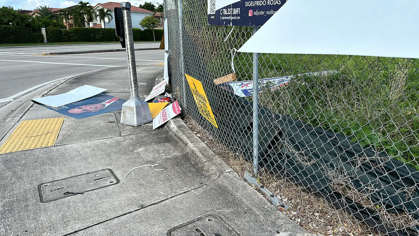 Democracia Manipulada: La Guerra de Carteles y la Oscura Estrategia Electoral en Miami-Dade. 2024 & 2025 12 Democracia Manipulada: La Guerra de Carteles y la Oscura Estrategia Electoral en Miami-Dade. 2024 & 2025Manipulated Democracy: The War of Political Signs and the Dark Electoral Strategy in Miami-Dade. 2024 & 2025