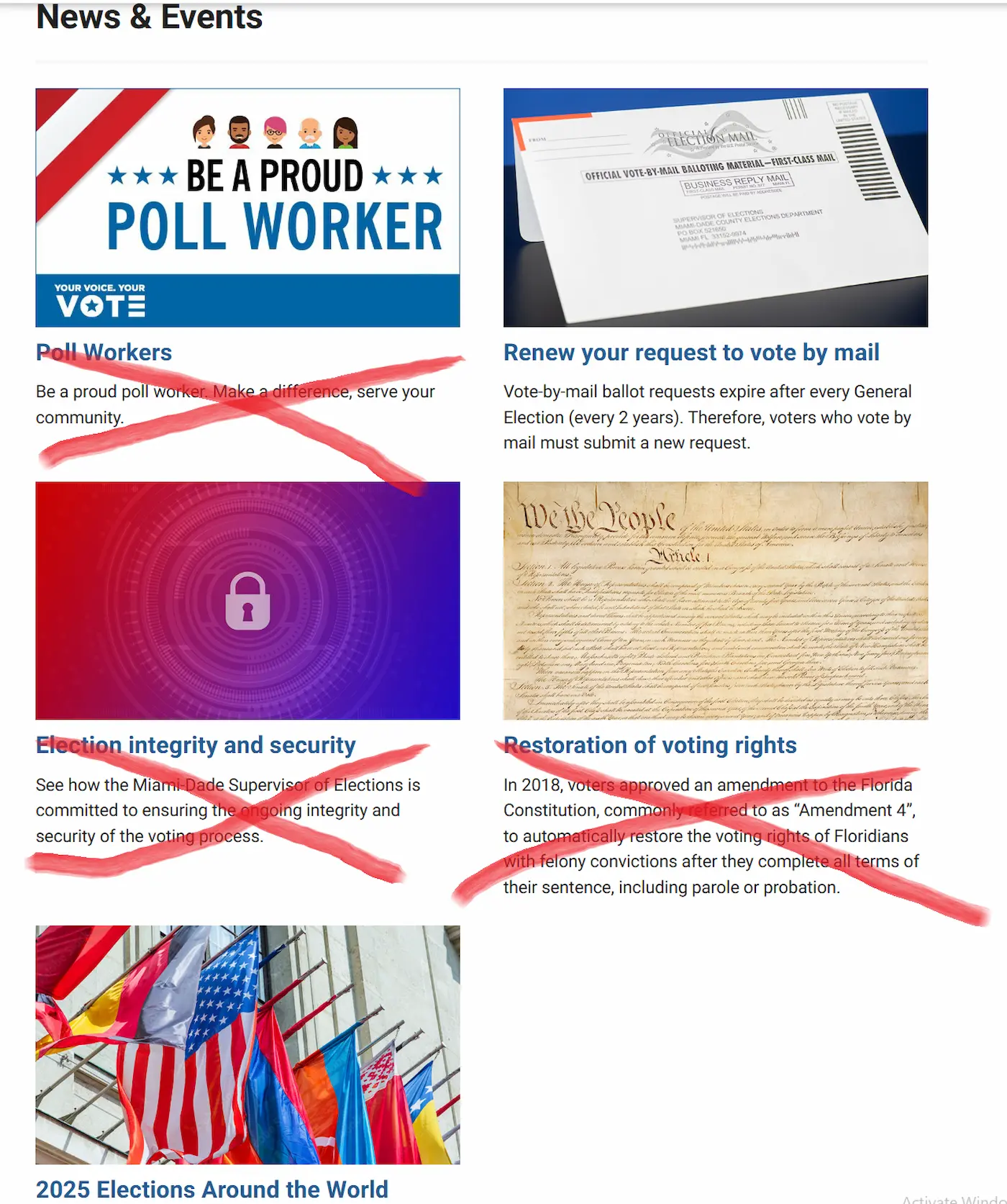 WHO IS WATCHING THE ELECTIONS IN MIAMI-DADE?¿QUIÉN VIGILA LAS ELECCIONES EN MIAMI-DADE?