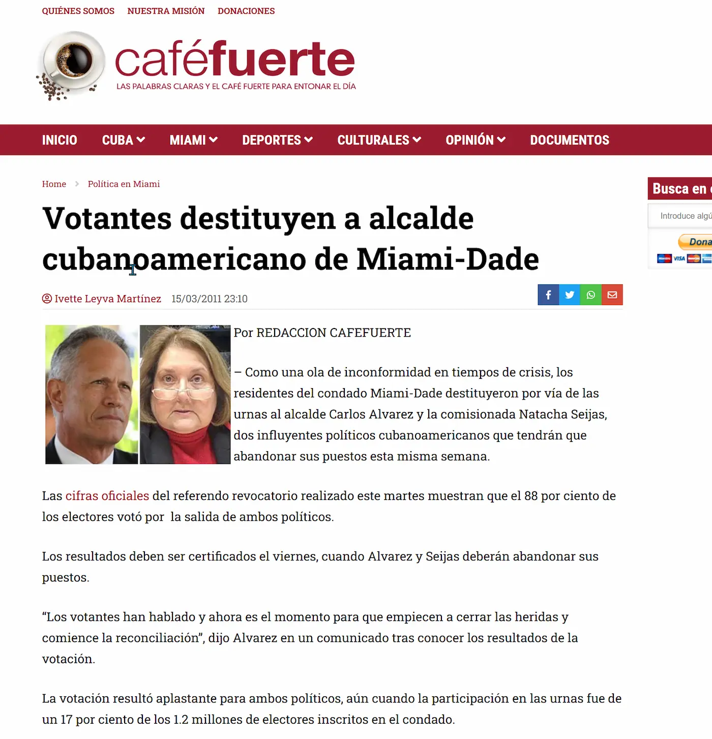 El Recall Contra Daniella Cohen Higgins: Una Lucha por la Transparencia en Miami-Dade 2025The Recall Against Daniella Cohen Higgins: A Fight for Transparency in Miami-Dade 2025