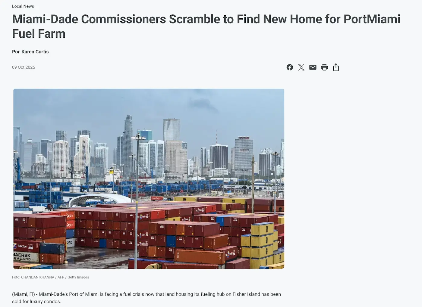 PortMiami en jaque 2025: ¿guardar un museo de tanques… o construir el futuro?