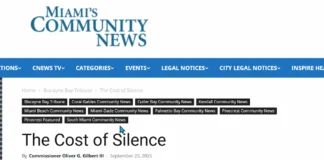 A Critical Reflection on (The Cost of Silence) by Commissioner Oliver G. Gilbert III 2025 A Critical Reflection on (The Cost of Silence) by Commissioner Oliver G. Gilbert III