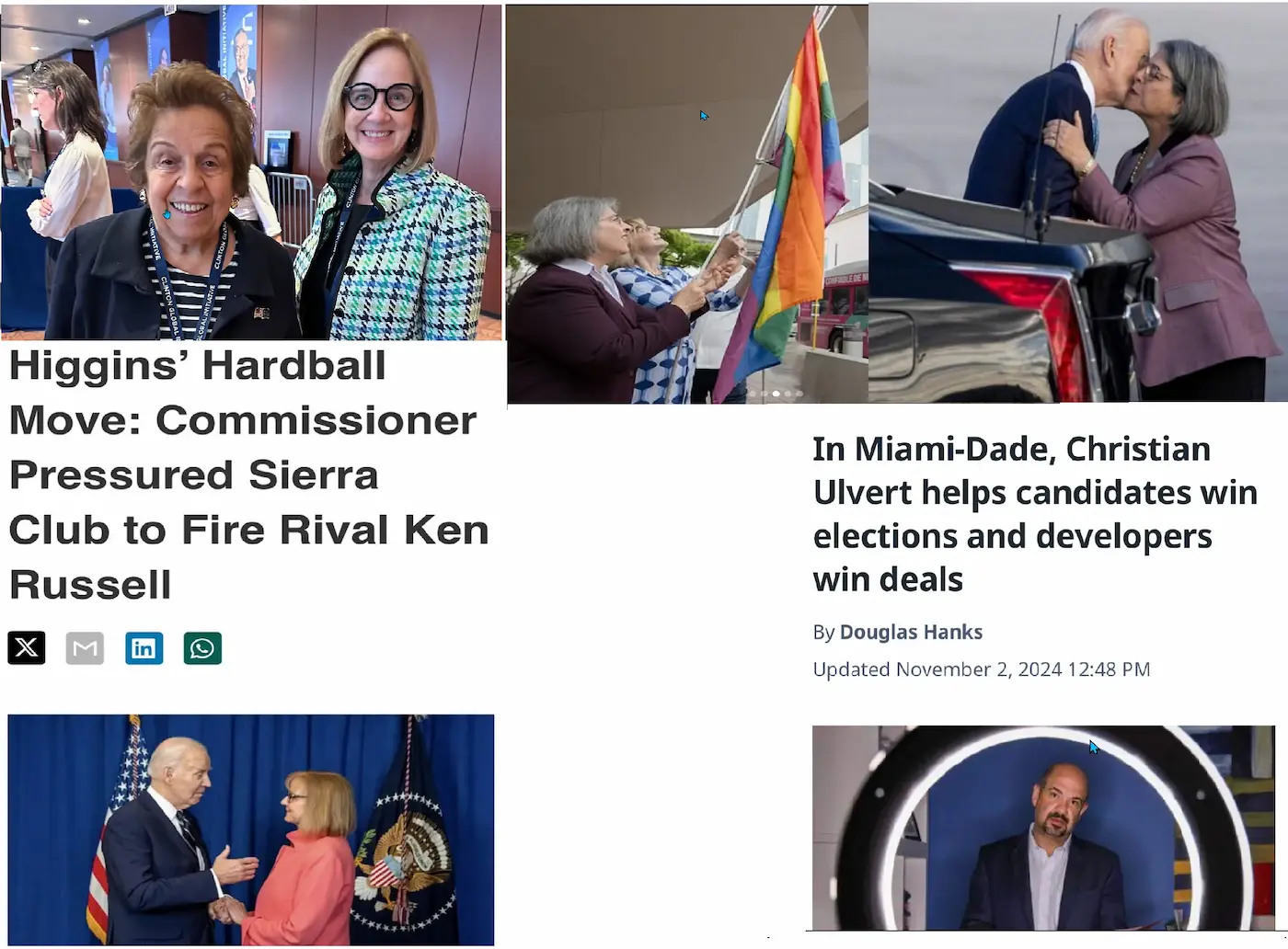 Alianza Daniella Levine Cava y Eileen Higgins: Señales de Alerta para Miami-Dade y la Ciudad de Miami (2025)Nacen Solas y el Diablo las Junta: Eileen Higgins y Laura Anderson 2025.
