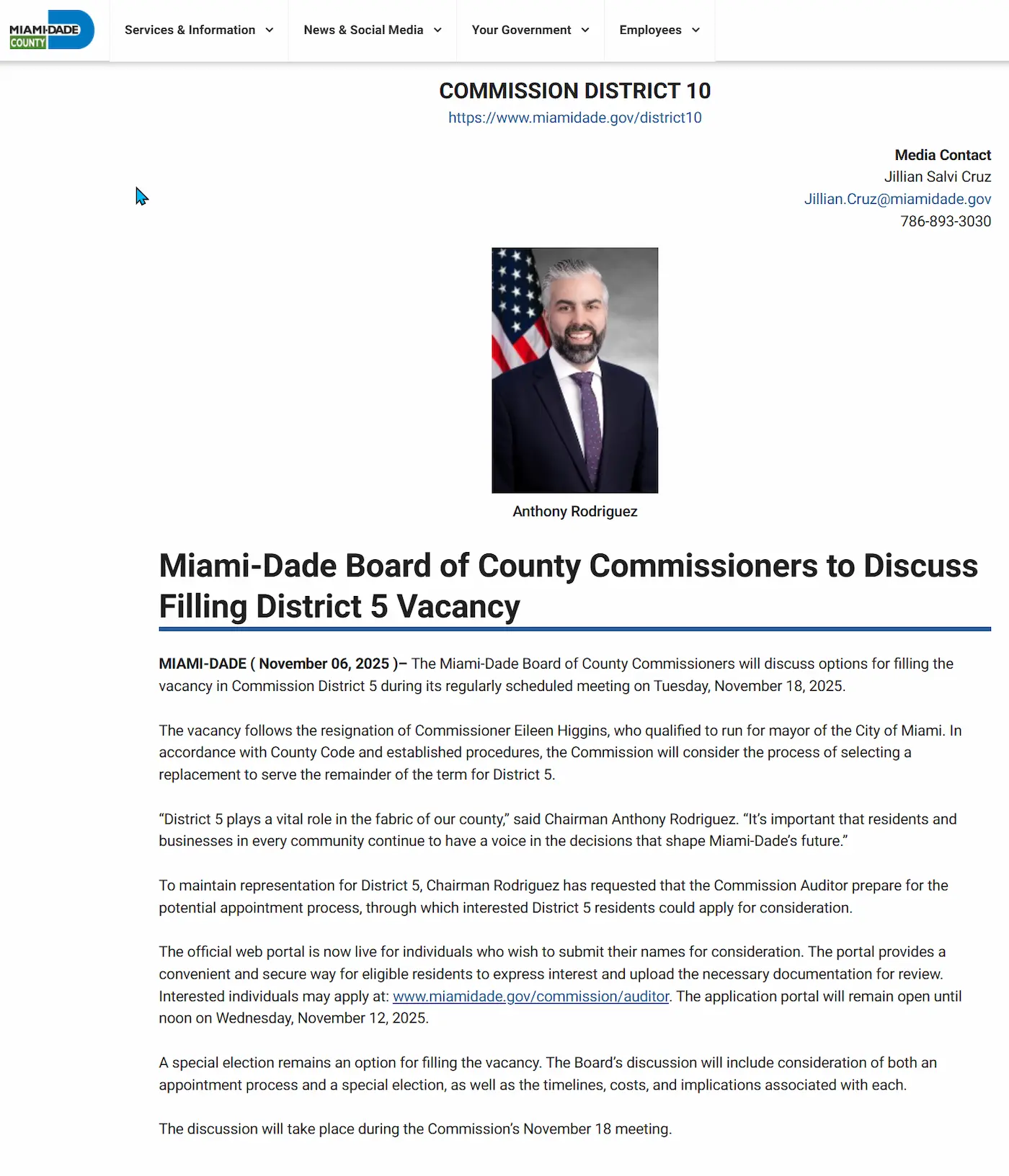 Does Anthony Rodriguez Want to Appoint Vicki Lopez in District 5? Analysis of Rumors and Evidence