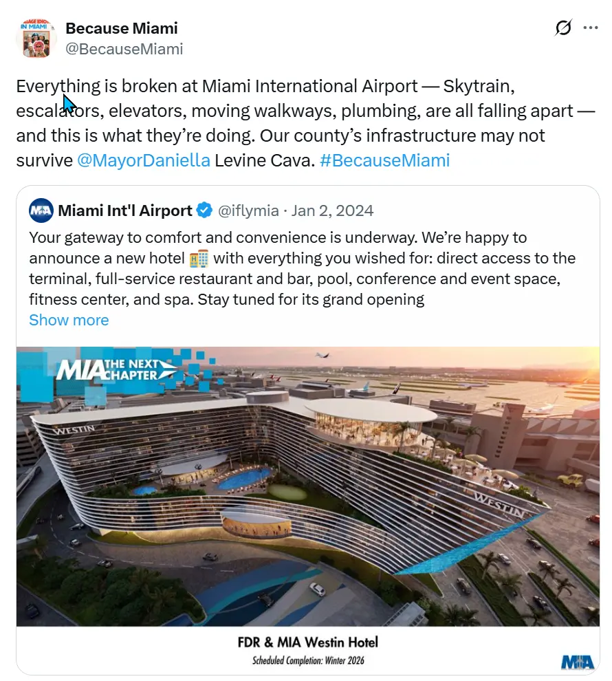 Government by AI in Miami-Dade: the parody that exposes political inefficiency
