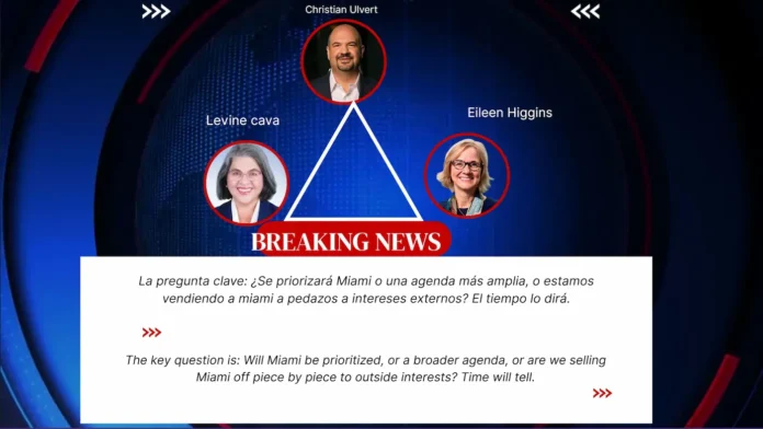 Discurso de Unidad o Realidad de Poder: Posesión de Eileen Higgins como Alcaldesa de Miami en Diciembre 18 del 2025