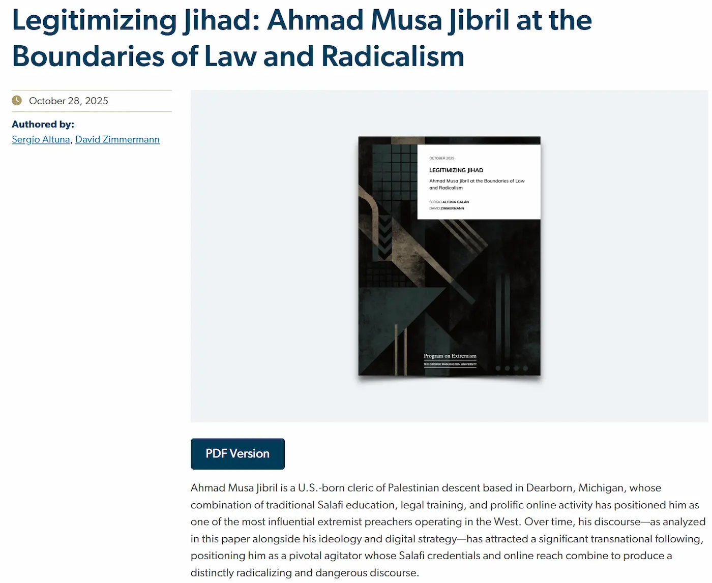 La Infiltración de Extranjeros Islamistas Radicales en EE.UU.: Urgente Alerta de Seguridad 2025