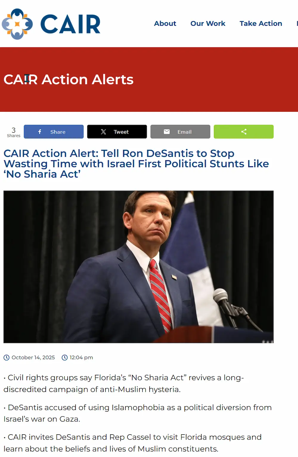 ¿Qué Hay Detrás de Advocacy Hubs de CAIR-Florida: la jugada silenciosa que reconfigura el poder del Islam en Tallahassee - Tampa - Orlando en Florida (2025)?