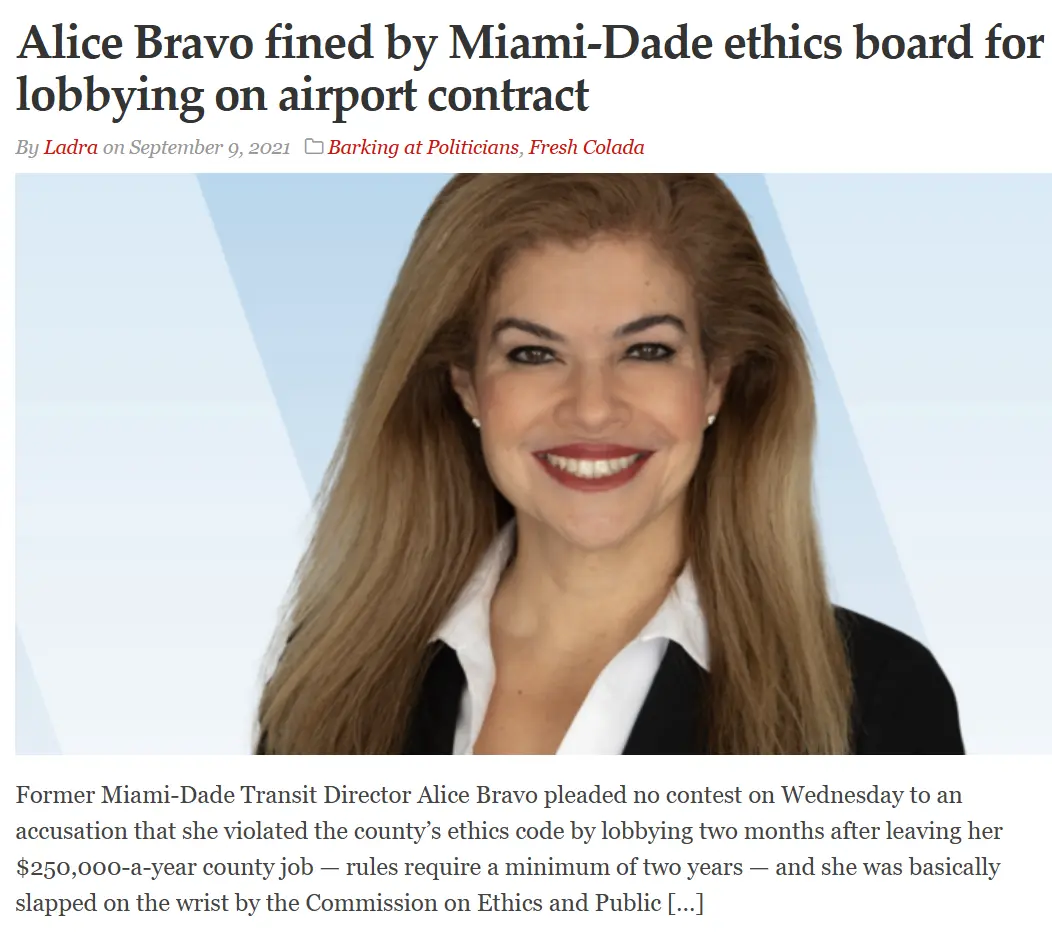 Quién gobierna Miami-Dade en la vida real: El triángulo de poder del 305Poder. Caso de estudio Ebuses