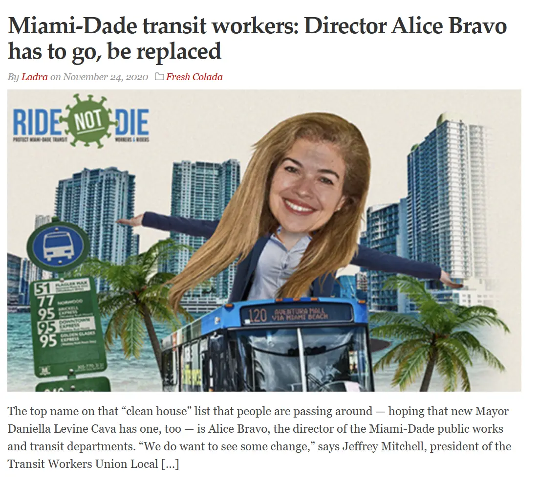 Quién gobierna Miami-Dade en la vida real: El triángulo de poder del 305Poder. Caso de estudio Ebuses