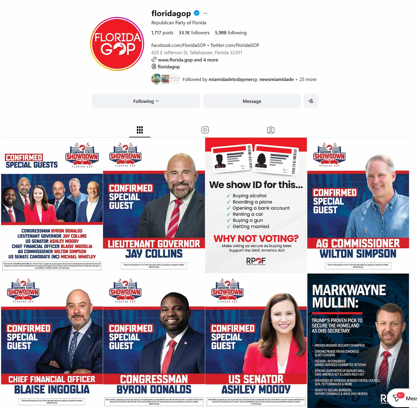 Florida dormida 2026: pruebas demoledoras de que Florida sigue roja por su gente no por sus líderes del REP/GOP mientras el DEM se adueña de la calle