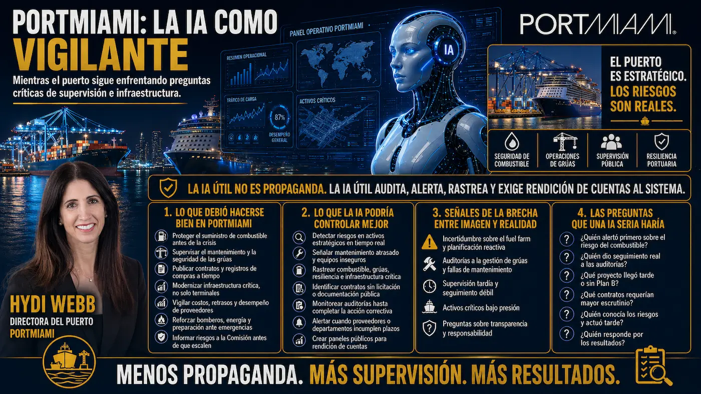 Gobierno por IA en Miami-Dade: la parodia que desnuda la ineficiencia política