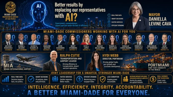 Does Miami-Dade need to replace its politicians with AI?