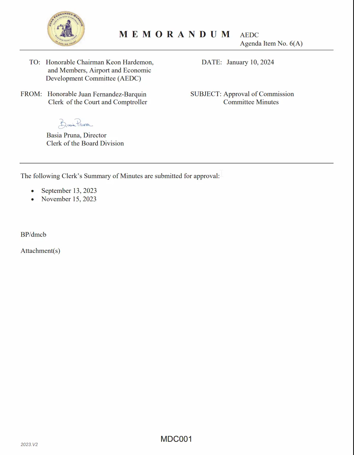 El contrato Amazon - Miami-Dade