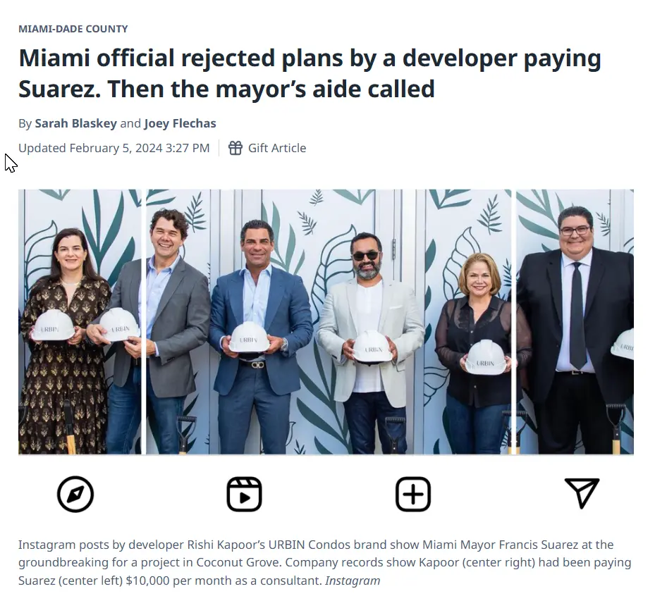 Kapoor case: the historic scandal that touches 2 mayors in Miami-Dade