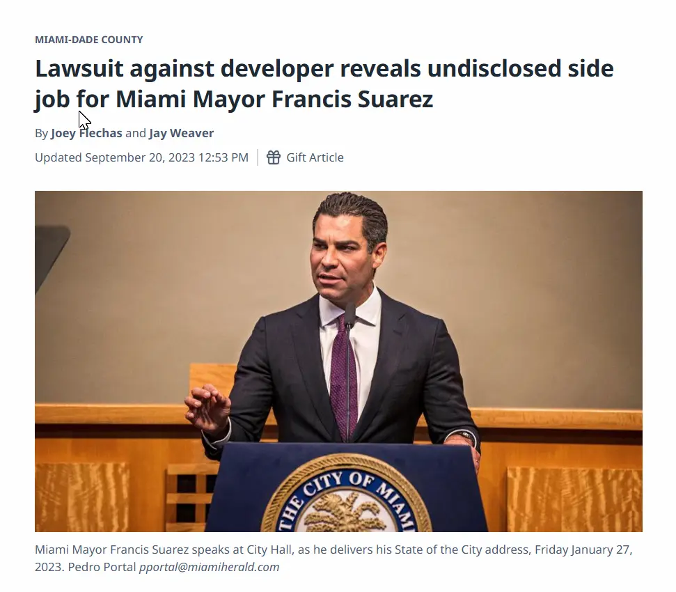 Kapoor case: the historic scandal that touches 2 mayors in Miami-Dade