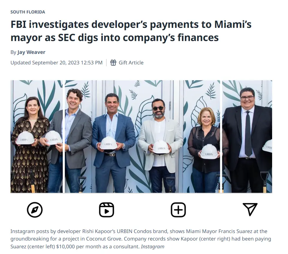 Kapoor case: the historic scandal that touches 2 mayors in Miami-Dade