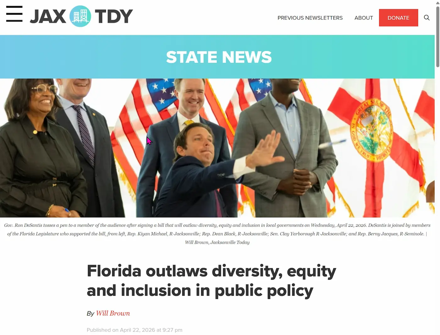 Ley contra DEI en Florida (SB1134)